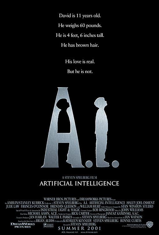 Artificial Intelligence: A.I. (2001, DreamWorks)