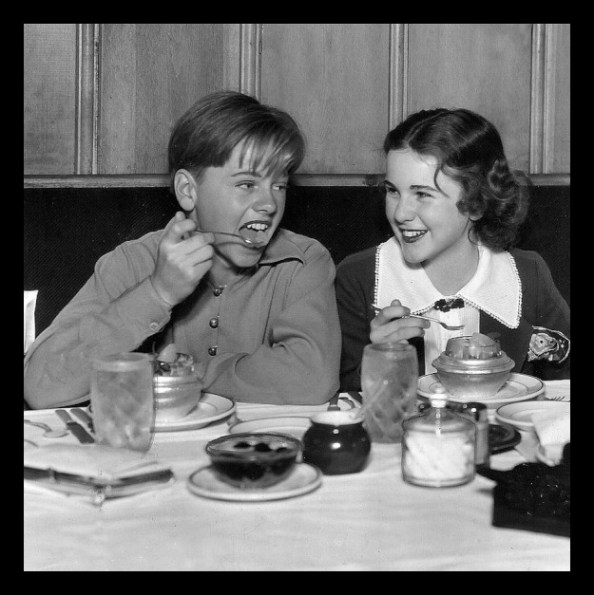Mickey Rooney and Deanna Durbin