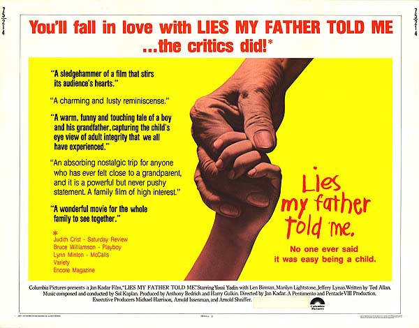 Lies my Father Told Me (1975)