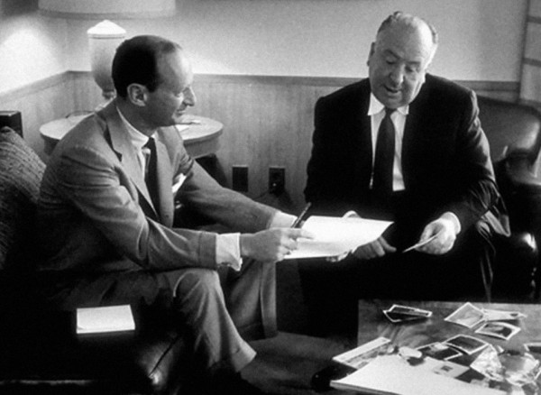 Hitchcock and Lehman working on a script (All Rights Reserved)
