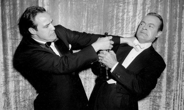 Bob Hope and Marlon Brando (A.M.P.A.S.)