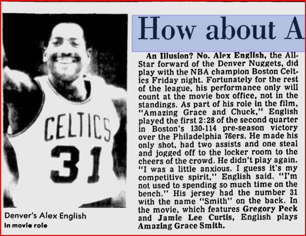 Alex English Celtics